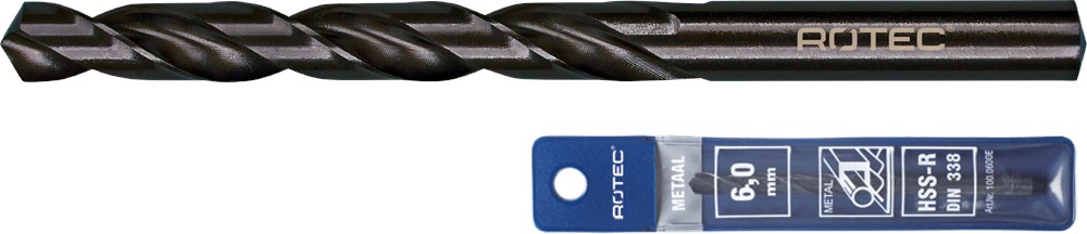 Rotec HSS-R Spiraalboor DIN 338N gewalst 7,5 mm / v.e.per stuk - 100.0750E