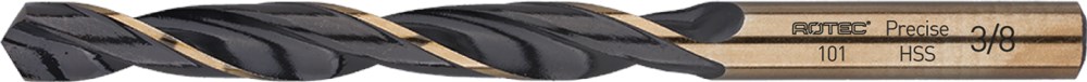 Rotec HSS-R spiraalboor, DIN 338, type Precise, ø1/2'' - 5 stuk(s) - 1011270