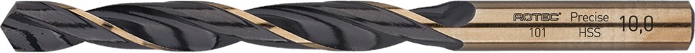 Rotec HSS Spiraalboor DIN 338N Precise 10,1 mm - 10 stuk(s) - 1011010