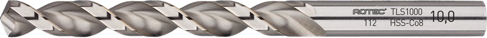 Rotec HSS-E spiraalboor, DIN338, type TLS1000, ø6,0 - 1120600 - VPE = 10 stuks