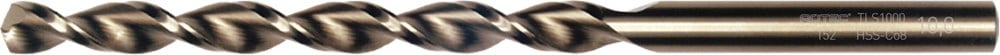 Rotec HSS-Co8 Spiraalboor DIN 340 Cobalt TLS1000 5,0 mm - 1520500 - 152.0500
