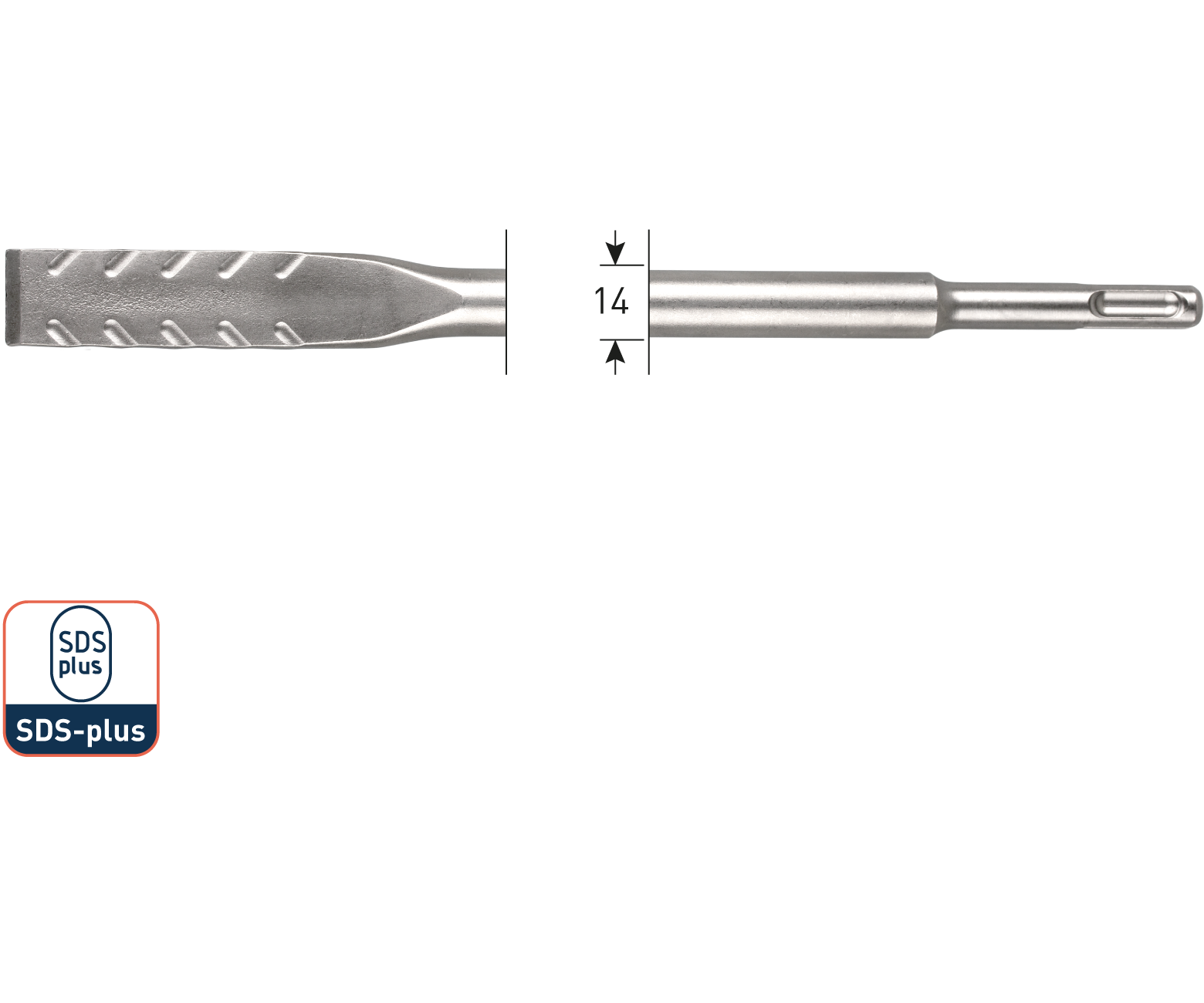 Rotec V-Breaker | vlakbeitel | SDS-plus | - 215.0111