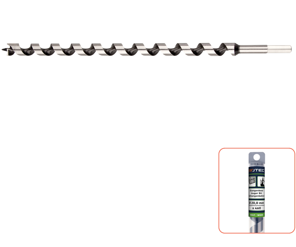 Rotec Slangenboor SILVER-LINE | ø3x155x230 - 240.0300