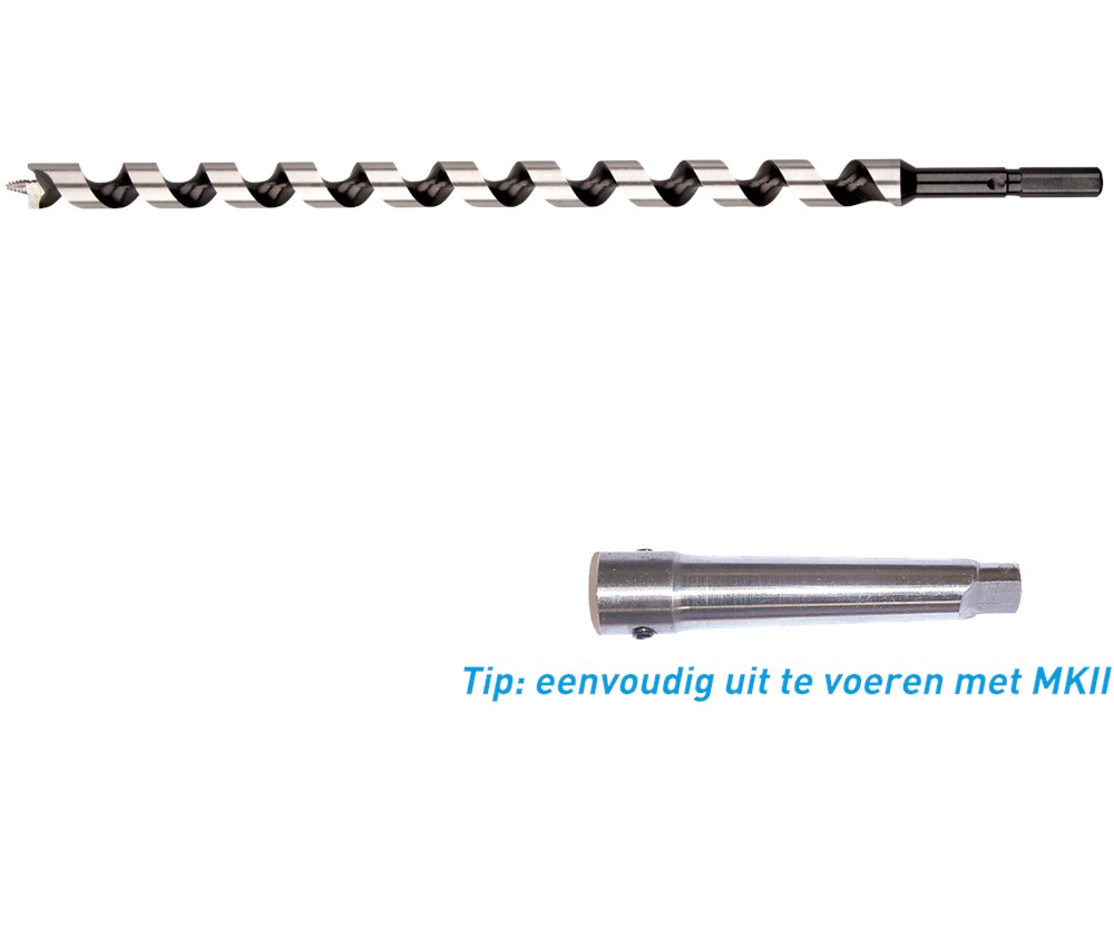 Rotec Slangenboor GOLD-LINE, ø18x385x460 Azobé - 241.1803A - 241.1803A