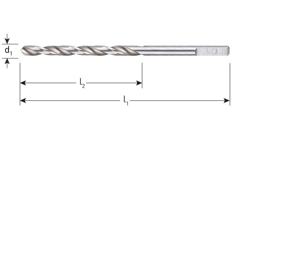Rotec HSS Boor tbv 268.0005 ø3,5 - 268.0105