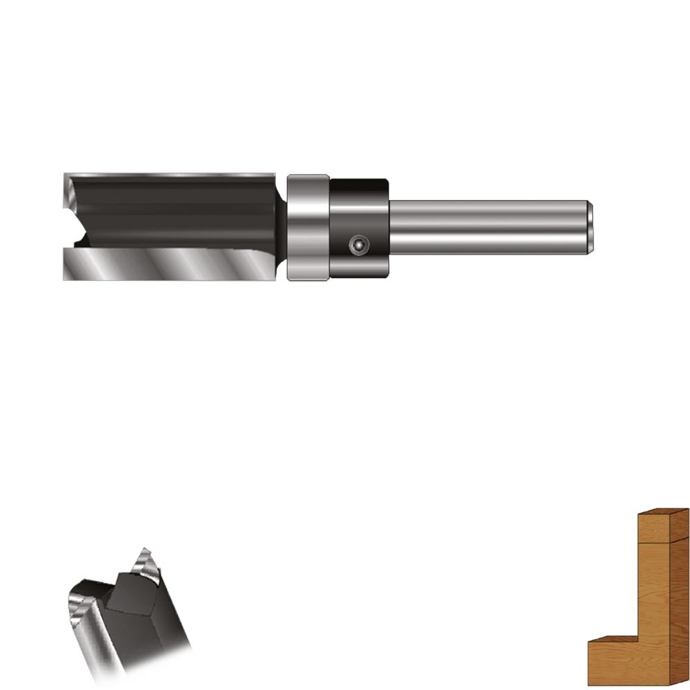Rotec HM Groeffrees | lager | GOLD-LINE | ø22x25x32 | d2=8 - 271.04.2200