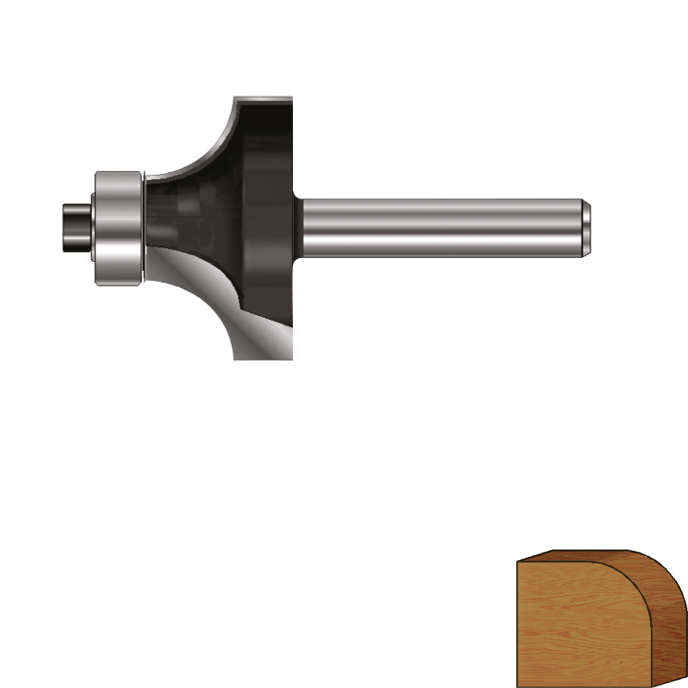 Rotec HM Afrondprofielfrees | GOLD-LINE | ø31.8 | R=9.5 | d2=12 - 272.11.0950