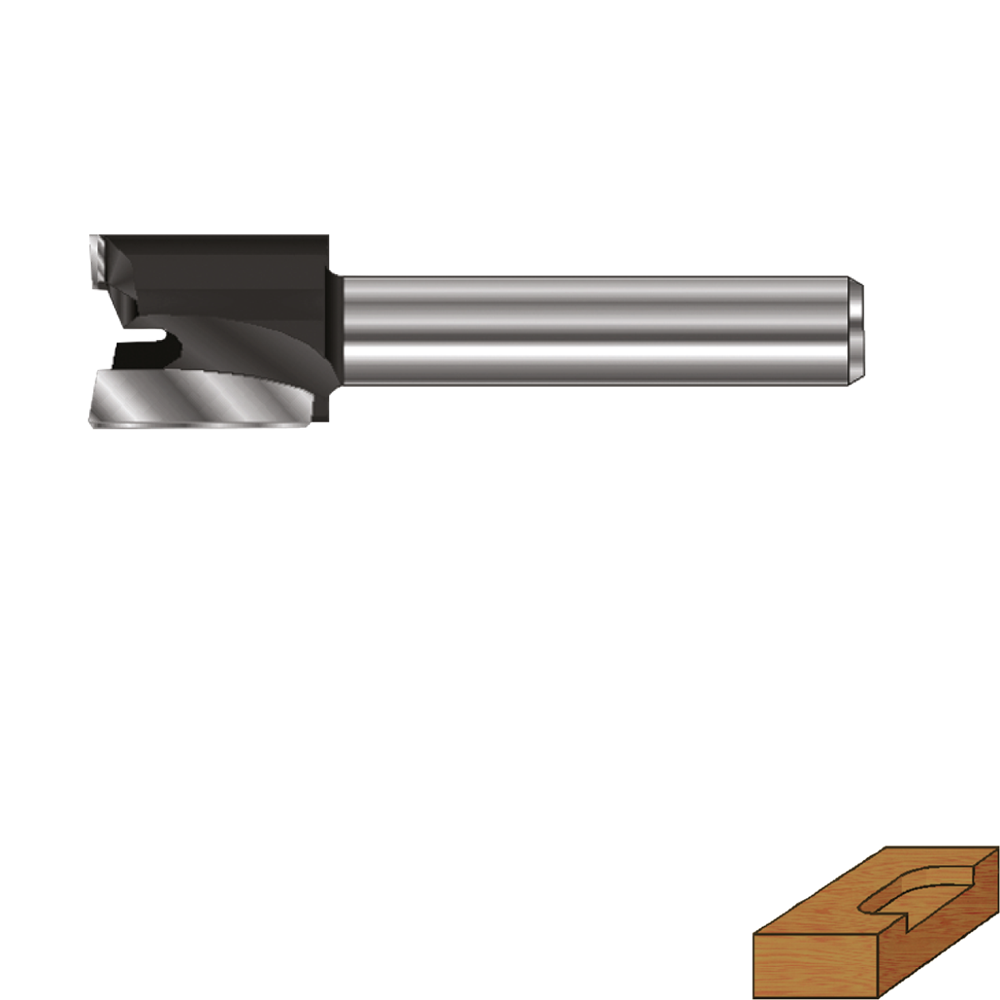 Rotec HM Vlakfrees | GOLD-LINE | ø19 | d2=12 - 272.22.1900 afbeelding 1