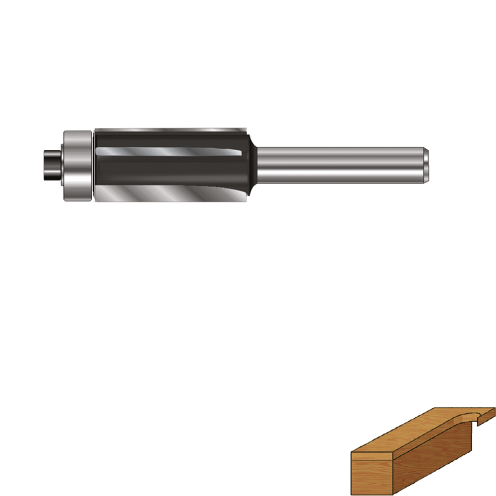 Rotec HM Kantenfrees Z3 | Lager | GOLD-LINE | ø12.7x25.4 | d2=8 - 271.27.1271