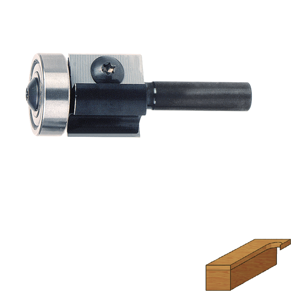 Rotec HM Kantenfrees | Wisselplaten | GOLD-LINE | ø19x12 | Z=2 | d2=8 - 271.29.1900