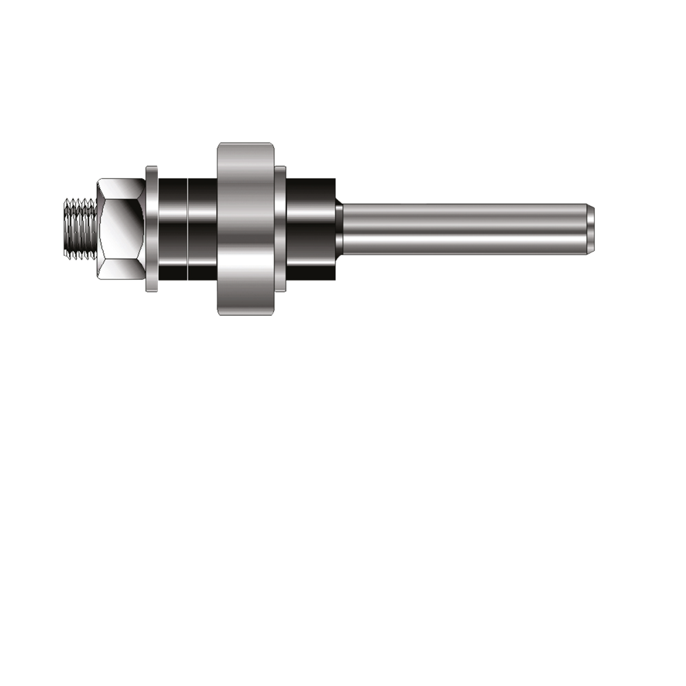 Rotec Spindel met lager | ø8 | d2=8 - 271.44.0800