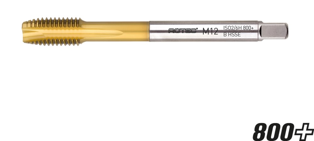 Rotec HSS-E 800+ machinetap DL DIN 376B M20x2,5 TiN - 330.2000T afbeelding
