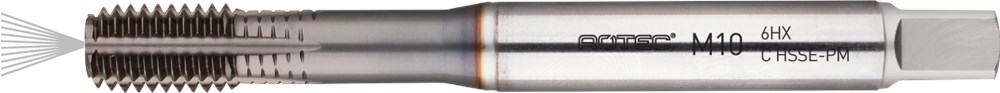 Rotec HSSE Roltap Metrisch met koeling M 6x1,0 TiCN - 353.0600TK