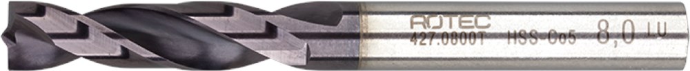 Rotec HSS-E Puntlasfrees ø8x79 TiAlN-gecoat - 427.0800T