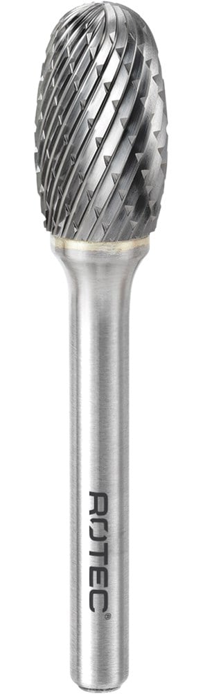 Rotec HM-Stiftfrees, model E - Z7 / STEEL-vertand / ø12,7x22x67xø6mm - 4341307