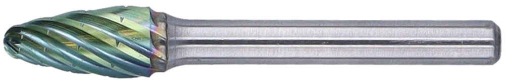 Rotec Hm-Stiftfrees | Model F | Z6x-Vert. | Greencoat | Ø9,6x19x64xØ6 - 435.1006