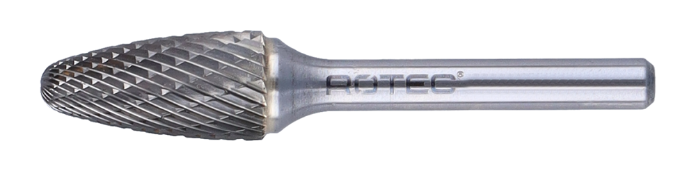 Rotec Opti-Line Hm-Stiftfrees | Model F | Z6 | Kruisvertand | Ø12,7x25x70xØ6 - 445.06.1301 afbeelding