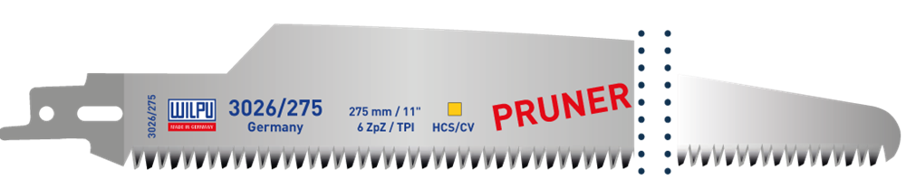 Rotec Reciprozaagblad | 3026/275 | 2 Stuks - 515.0191