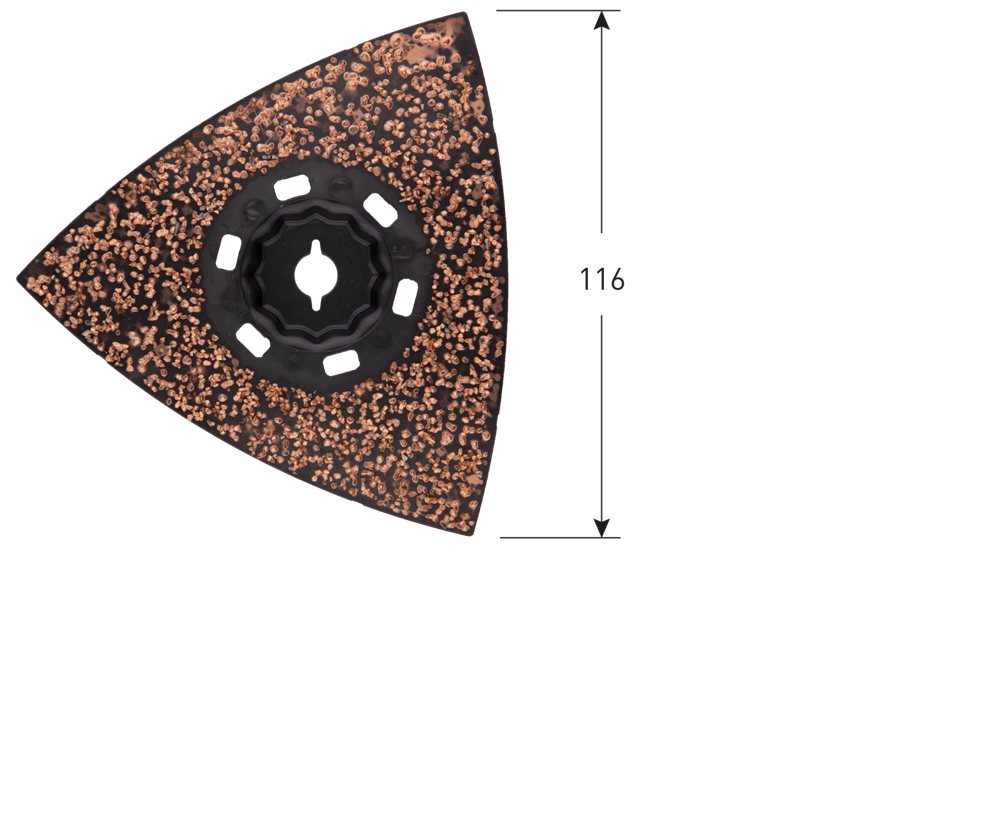 Rotec MOF 116K2 | Starlock-Max Schuurplateau | HM-Riff | Ø116 - 519.4250