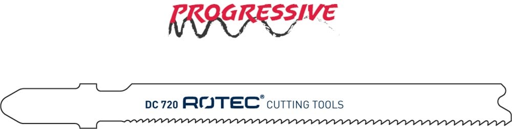 Rotec Decoupeerzagen DC720/25 / T118AF (VPE 25 stuks) - 5200725