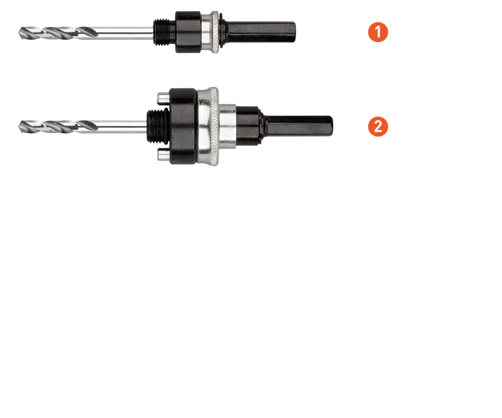 Rotec Quick-Lock Adapter | 6-knt. 9 | T.b.v. Gatzagen Ø14-30 - 527.3019