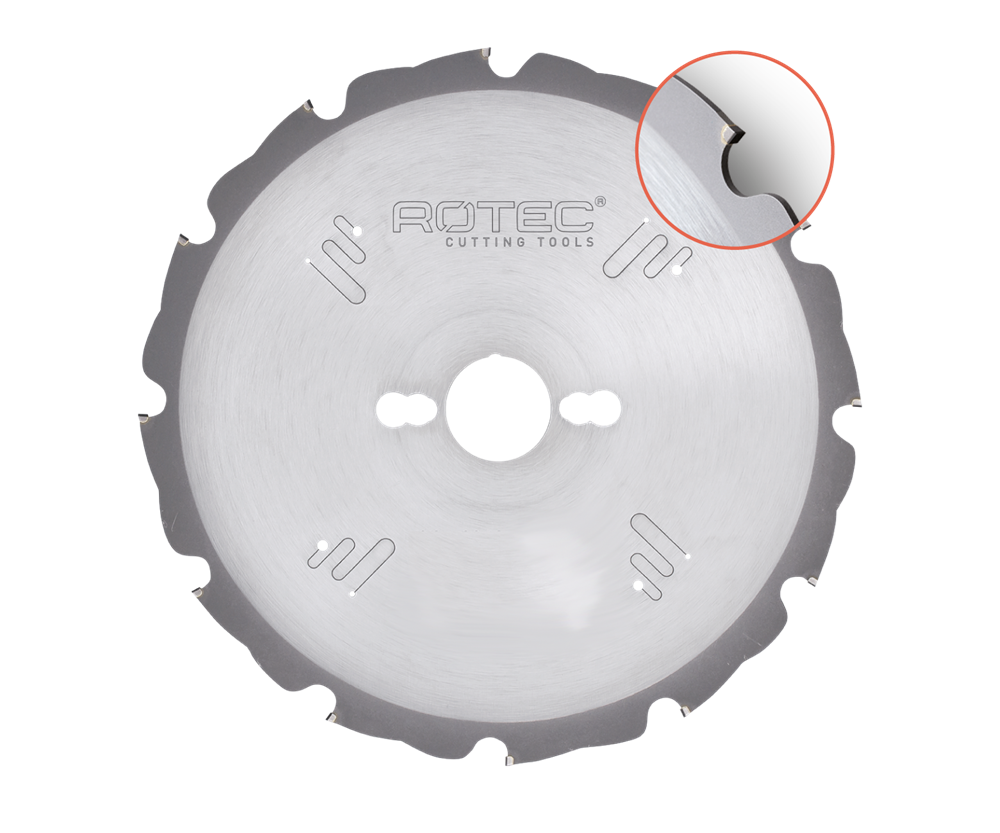 Rotec PCD Zaagblad Diamond | Ø160x1,8x20 | Z=4 | FL DIA - 553.3004 afbeelding