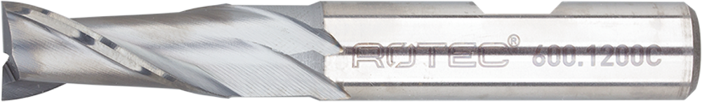 Rotec HSS-E Spiebaanfrees | AlCrN-gecoat | Ø5 - Ø5x8x52xØ6mm Z=2 | DIN 327-B | Kort - 600.0500C afbeelding 1