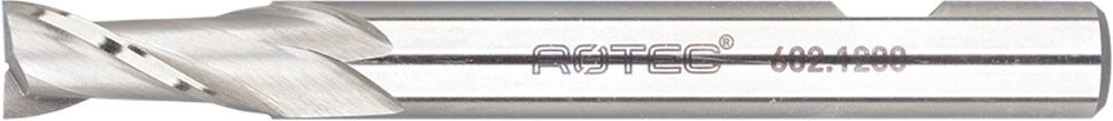 Rotec HSS-E Spiebaanfrees, ongecoat, ø18 - ø18x32x123xø16mm Z=2 / DIN 844-B / lang - 6021800