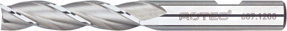 Rotec HSS-E Universeelfrees, ongecoat, ø2 - ø2x10x54xø6mm Z=3 / DIN 844-B / lang - 6070200