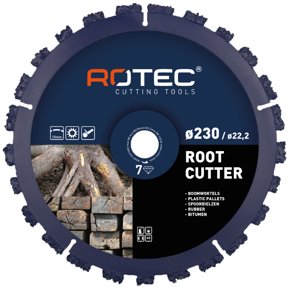 Rotec Diamantzaagblad 'Root Cutter' | Ø300x4,0xØ25,4 - 727.3004