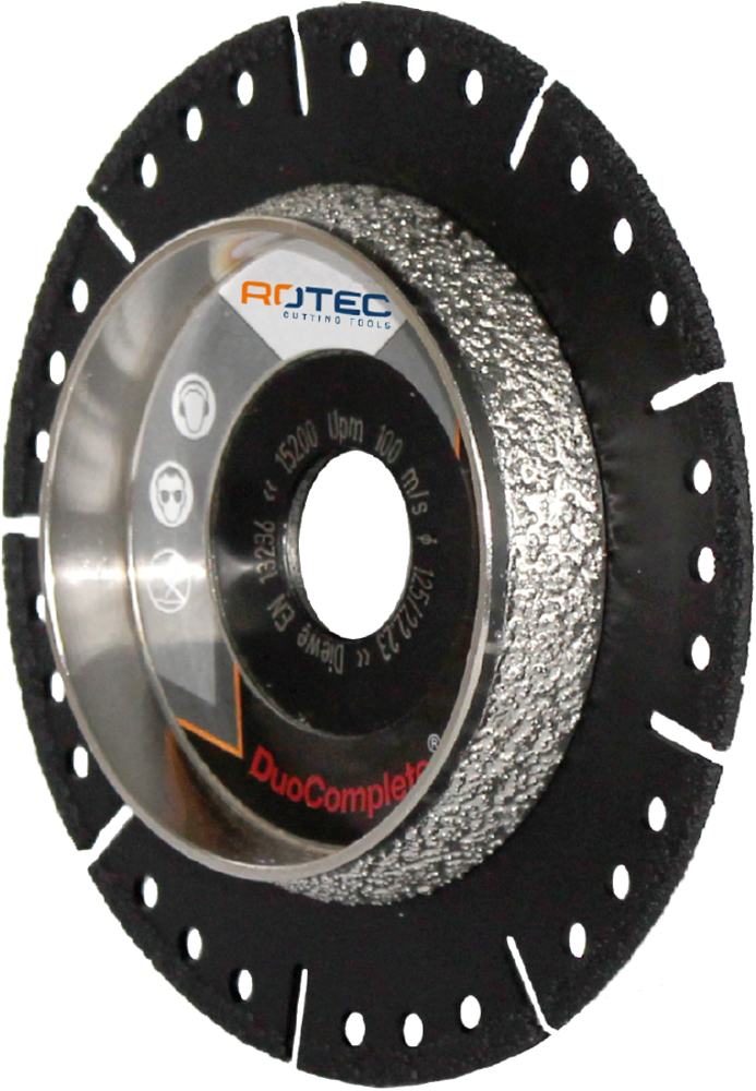 Rotec Diamantzaagblad 'Tube Cutter / Duo Complete' | Ø125x2,7xØ22,2 - 729.5125