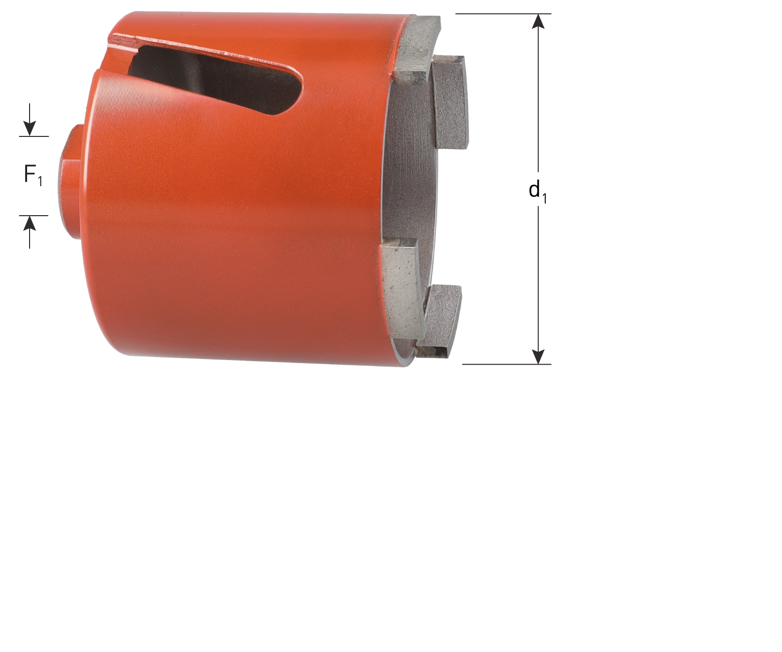 Rotec Dozenboor | Premium | Ø77x60 | 4 Segmenten | Achtersleuven - 760.0177
