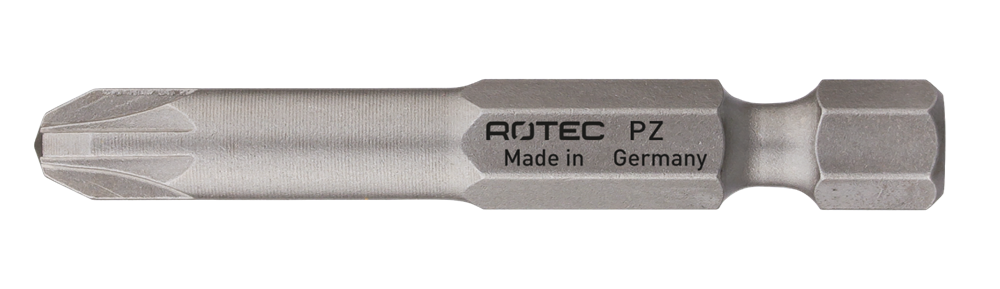 Rotec Krachtbit PZ 1 | L=127 | E6.3 | BASIC | 10 stuks - 805.0013