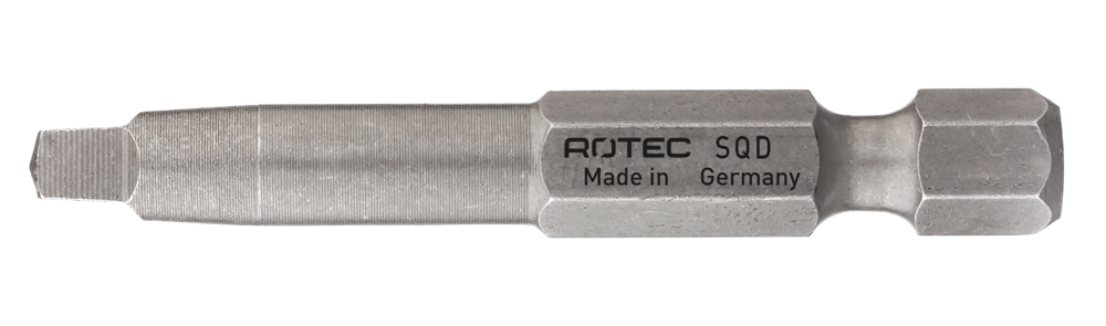 Rotec Krachtbit SQD 0 | L=70 | E6.3 | BASIC | 1 stuk - 810.10001 afbeelding