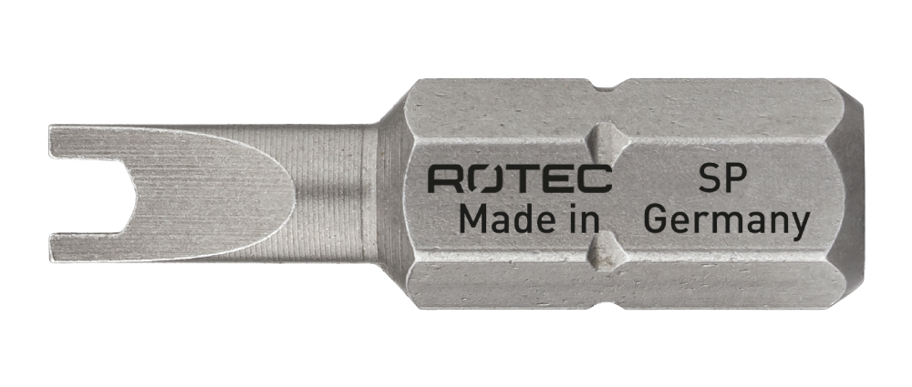 Rotec Schroefbit SP 4 | L=25 | C6.3 | BASIC | 2 stuks - 814.00042