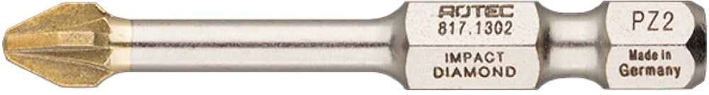 Rotec IMPACT insertbit PZ 3 L=50mm E 6,3 DIAMOND - 5 stuk(s) - 8171303