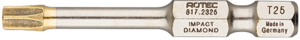 Rotec IMPACT insertbit T 40 L=50mm E 6,3 DIAMOND - 5 stuk(s) - 8172340