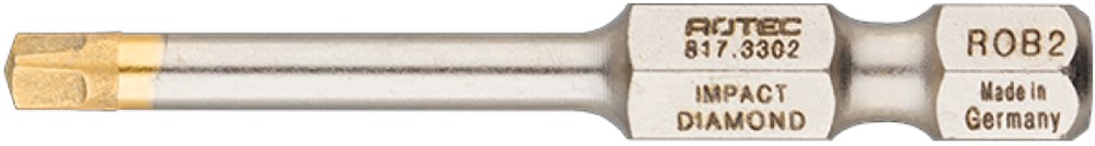 Rotec IMPACT insertbit SQD 1 L=50mm E 6,3 DIAMOND - 5 stuk(s) - 8173301