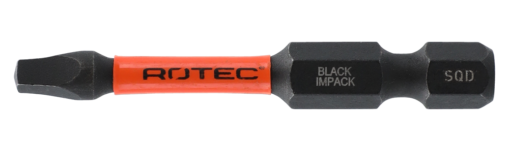 Rotec IMPACT Schroefbit SQD 3 | L=50 | E6.3 | BASIC | 2 stuks - 817.31032