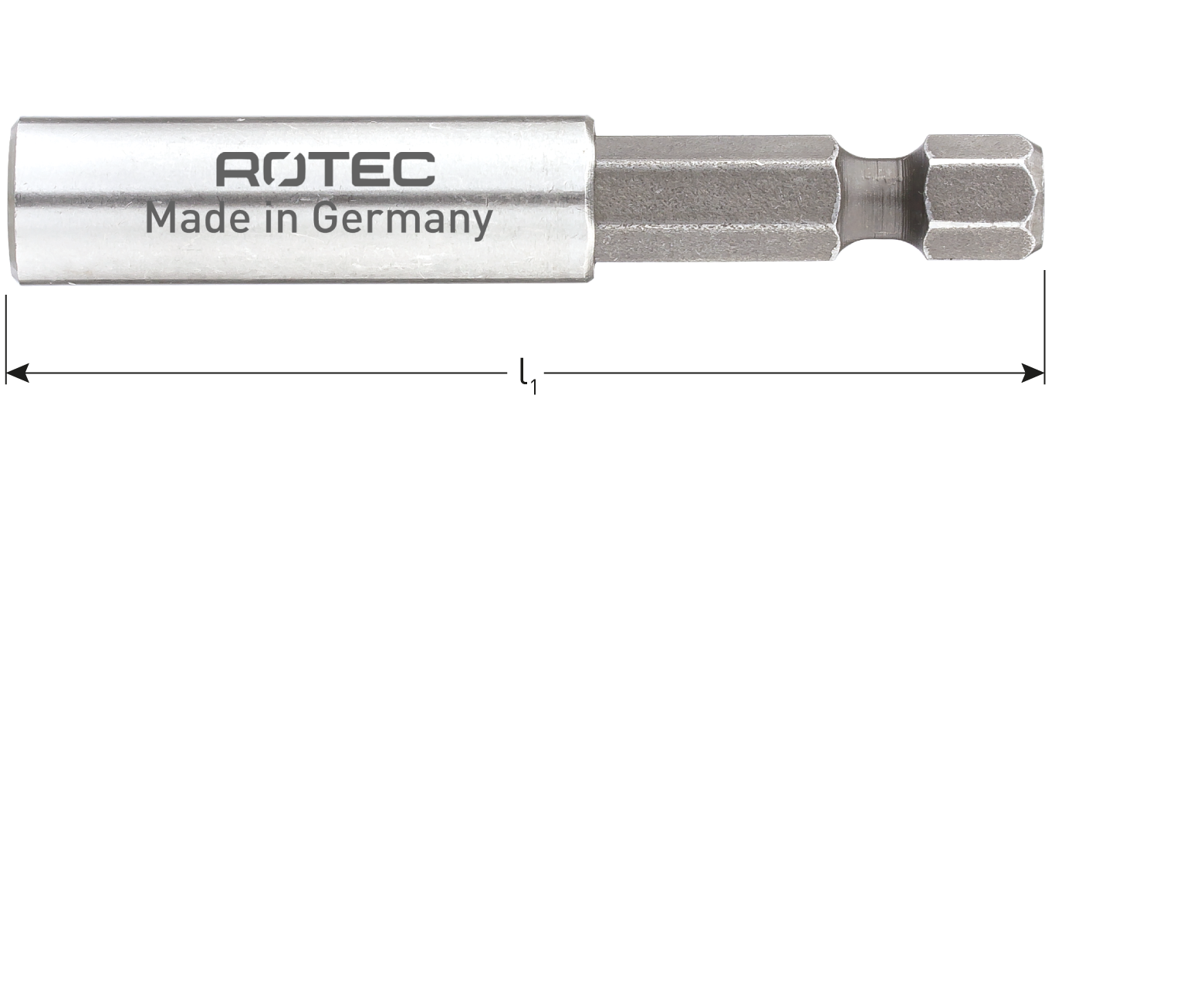 Rotec Bithouder | zonder C-ring | in EV-pack 818.00011
