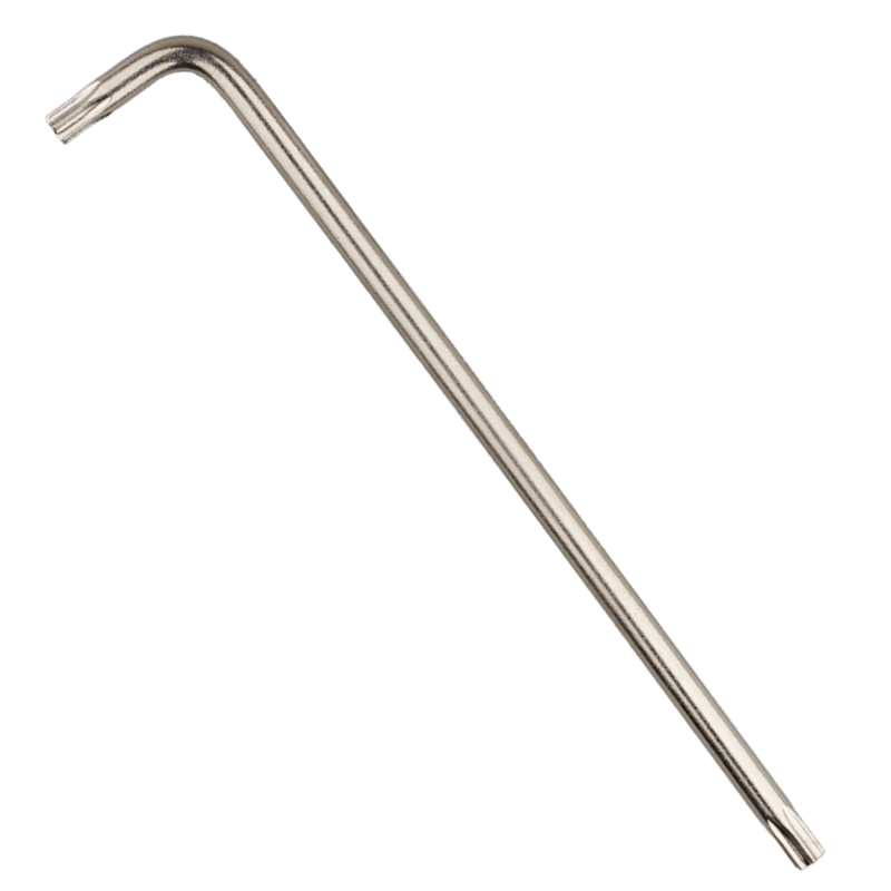 Rotec Torx® haakse sleutel lang model T15 x 108mm (nikkel) - 8902015