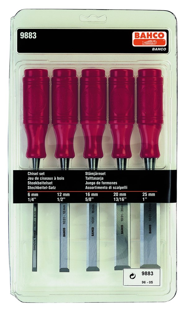 Bahco bahco steekbeitelset 5-delig | 9883