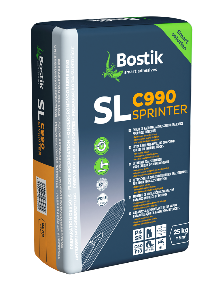 Bostik SL C990 SPRINTER | Grijs | Zak 25 kg - 30615459