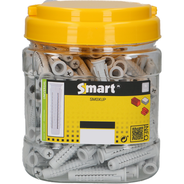 SMART Nylon universeelplug | XUP 8x40/250 - SM0XUPN00080040N
