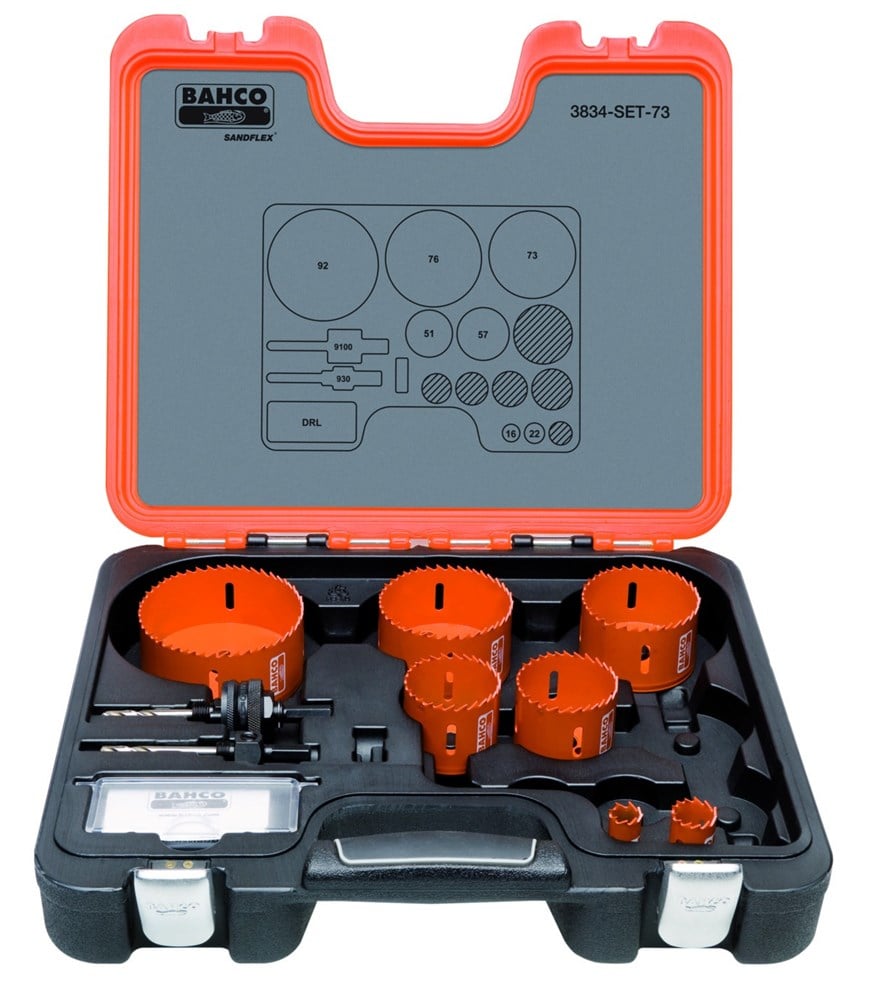 Bahco gatzagenset | 3834-SET-73