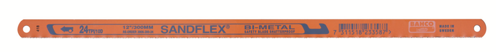 Bahco handmetaalzaagblad. sandflex 18t | 3906-300-18-2P