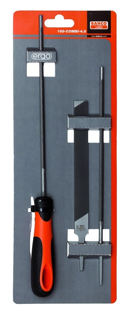 Bahco kettingzaagvijlen 4.8 - hecht | 168-COMBI-4.8