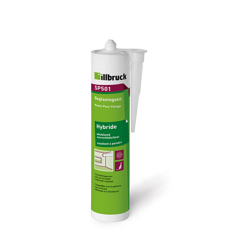 Illbruck SP501 Beglazingskit wit 310ml koker - SP501502548