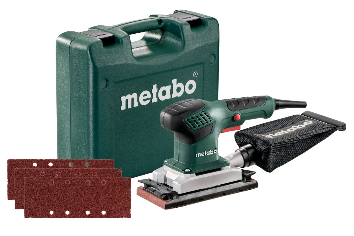 Metabo SR 2185 | Vlakschuurmachine | Set | 10- dlg. Schuurbladen - 691010000