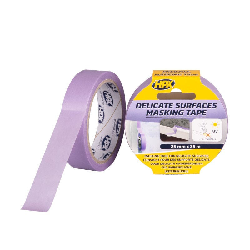 HPX Masking 4800 Delicate Surfaces | Paars | 25mm x 25m - SR2525 - SR2525